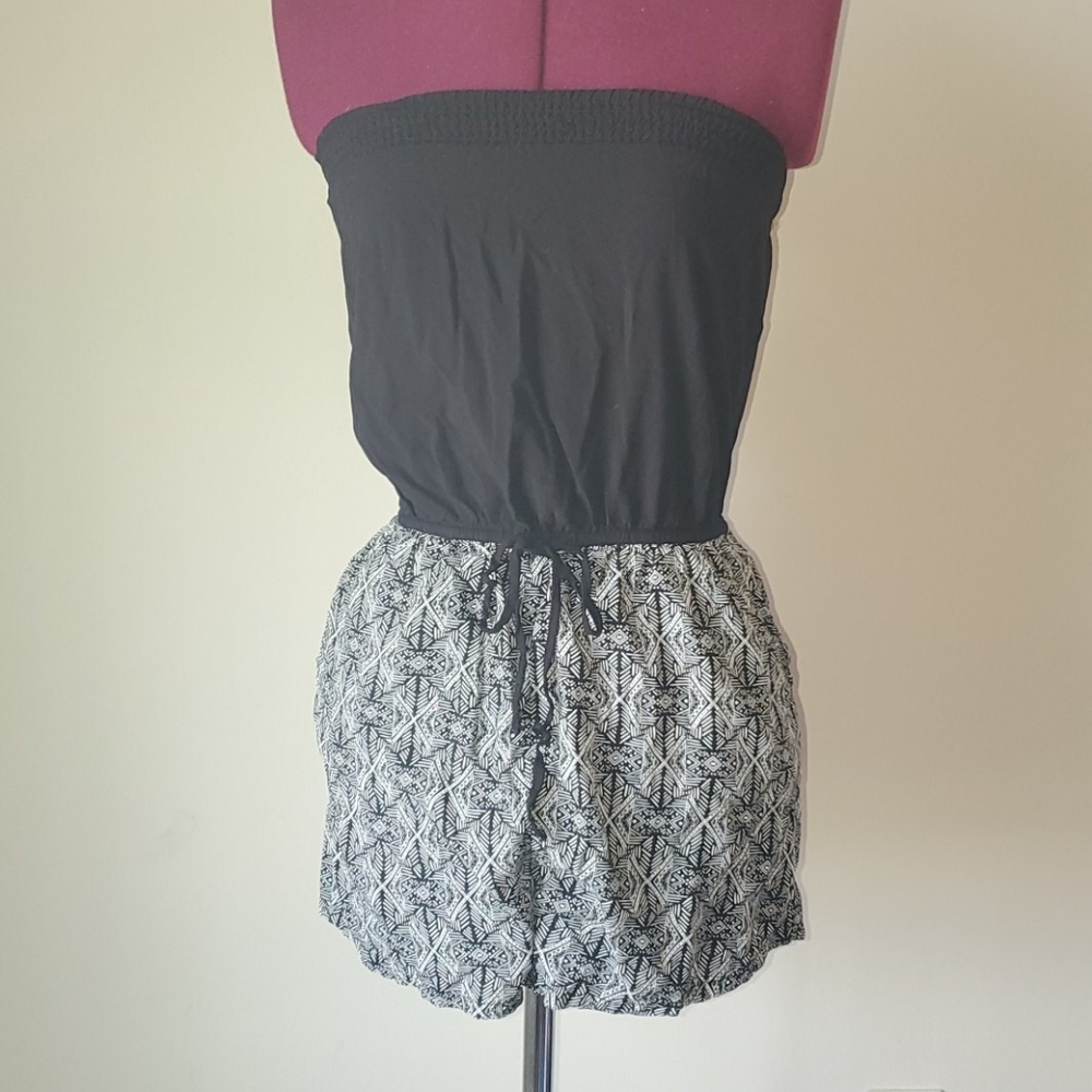 Strapless Romper